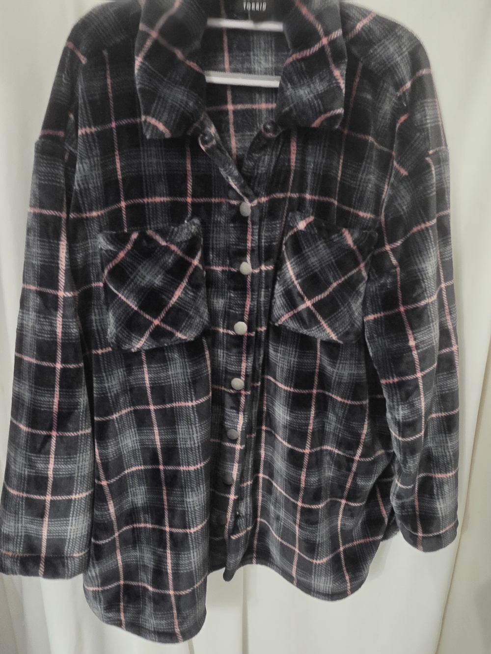Torrid Fleece Shacket 2x